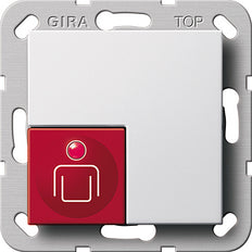 Système de boutons d'appel Gira 55 blanc pur - 290003