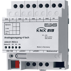 Jung KNX Module de sortie analogique 4V - 2204.01REGA