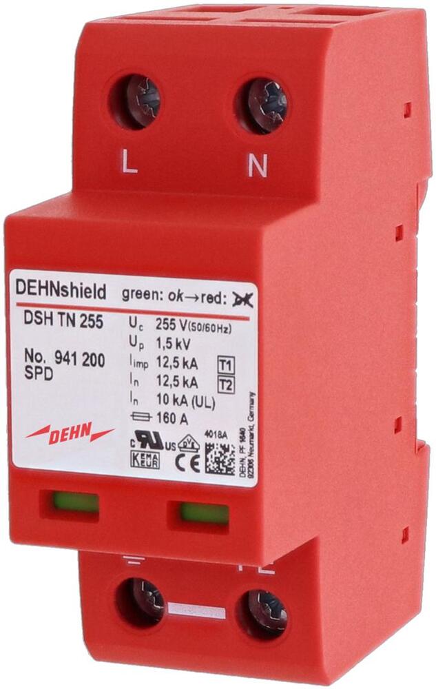 DEHNshield TN 255 Parafoudre combiné DSH TN 255 Type 1+2 - 941200