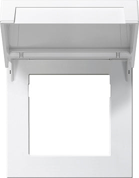 Plaque de montage Gira F100 blanc pur - 2658112