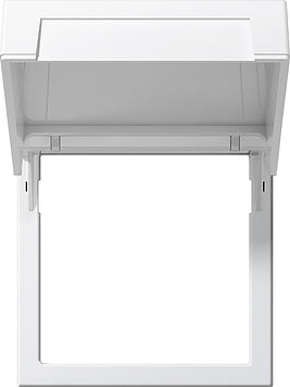 Système de plaques de montage Gira 55 blanc pur mat - 265827