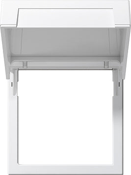 Système de plaques de montage Gira 55 blanc pur - 265803