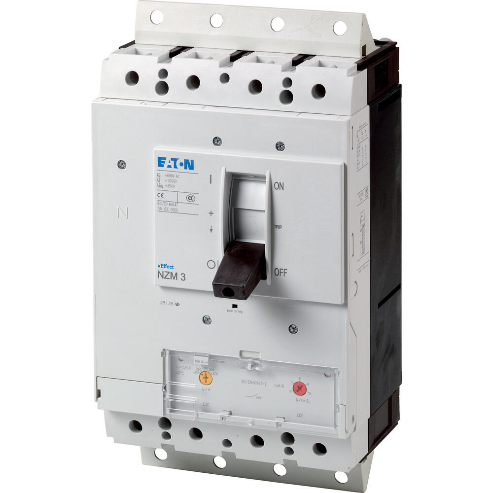 Eaton Circuit-Breaker 4P 400A 50KA Plug-In Module NZMN3-4-A400-SVE - 168510