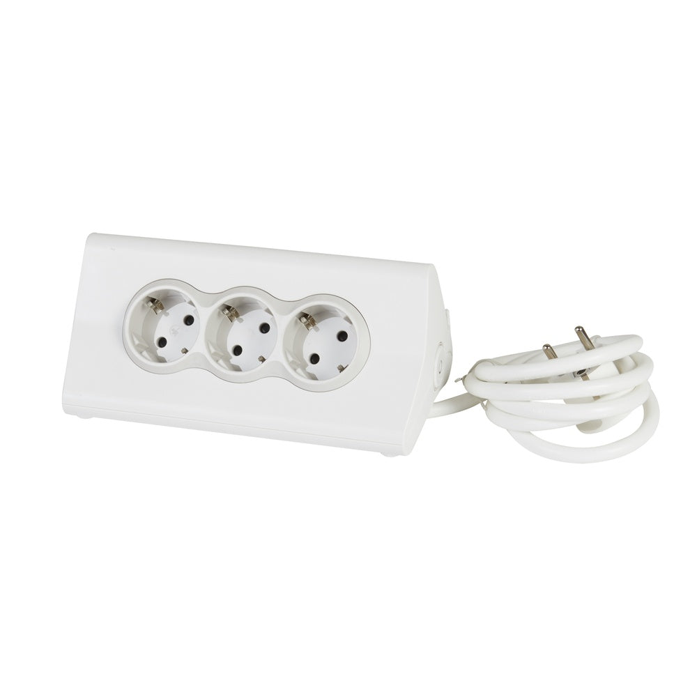Bloc de bureau Legrand avec support de tablette 3V 2xUSB Blanc RA - 694810