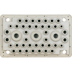 Eaton UFK2 Plaque à bride isolante 2K à passage direct - 150662