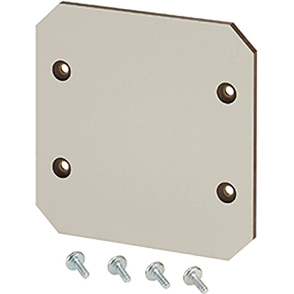 Hensel Plaque de montage isolante 104.5x104.5x4mm Pour EB 06 - EB MP 06