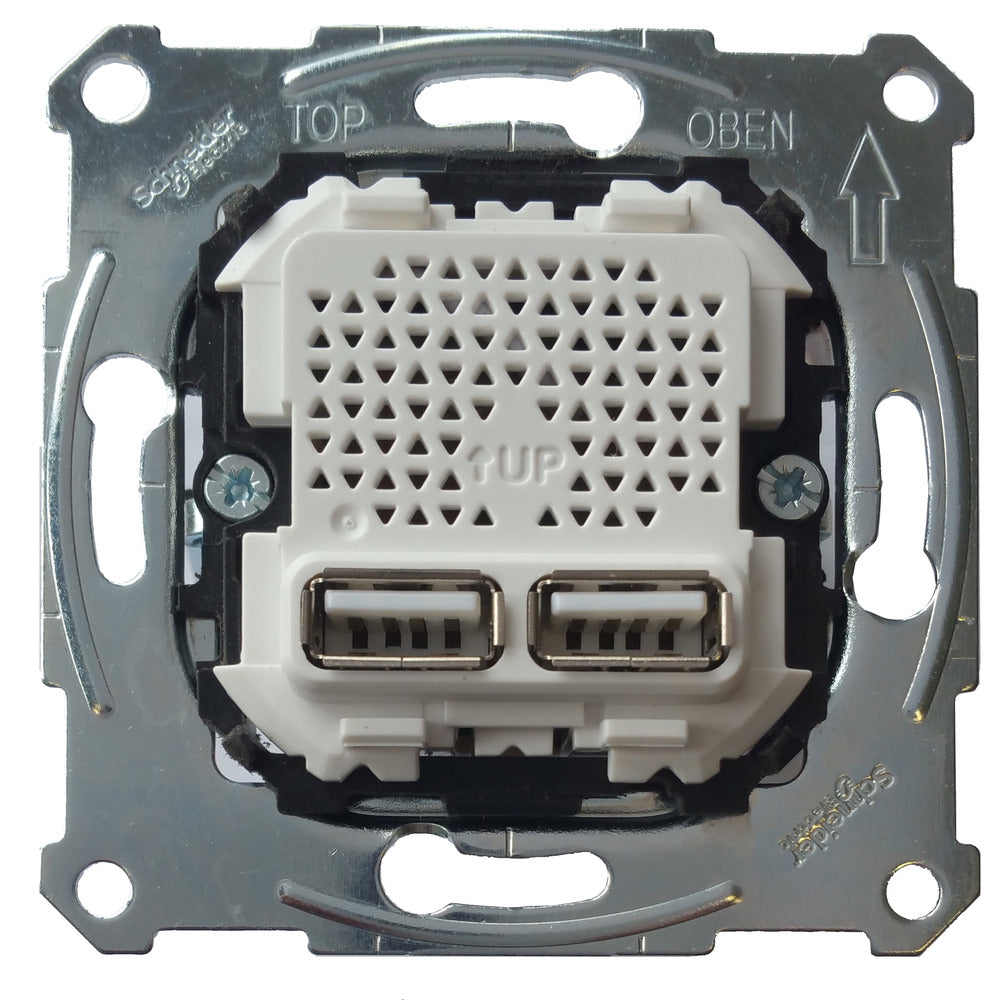 Schneider Electric Chargeur USB 2.1A Alimentation - MTN4366-0100