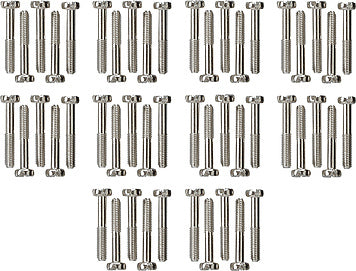 Gira Set de 50 vis à tête cylindrique pour montage en saillie - 818000