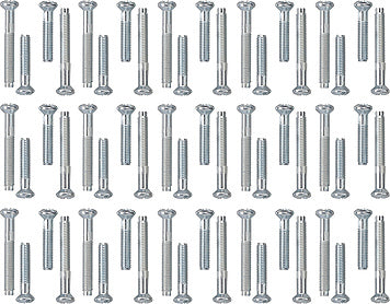 Gira 30x 2 pièces Jeu de vis pour système d'antenne coaxial 55 - 818200