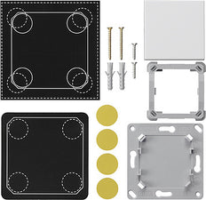 Gira EnOcean Kit de montage émetteur mural 1G System 55 blanc pur - 823103