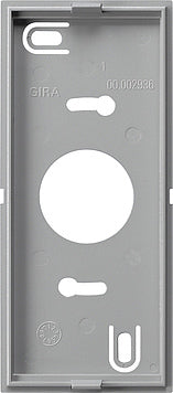 Gira Plaque de montage Station d'appartement avec système Gong 55 en aluminium - 850526