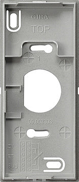 Gira Plaque de montage Système vidéo domestique 55 Aluminium - 851026