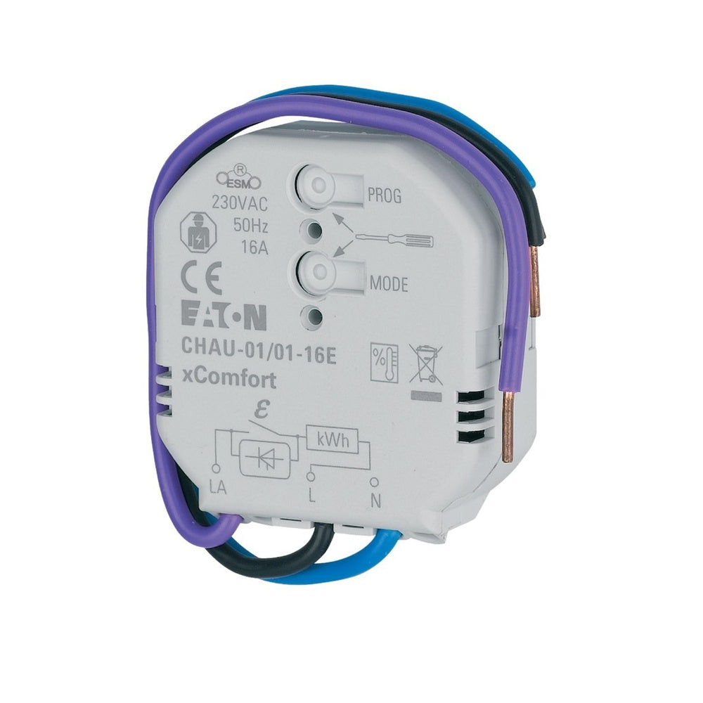 Actionneur de chauffage Eaton avec mesure de l'énergie 16A - 194373