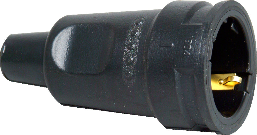 Kopp RA Rubber Plug With Bend Attachment Black - 180416066 [10 Pieces]