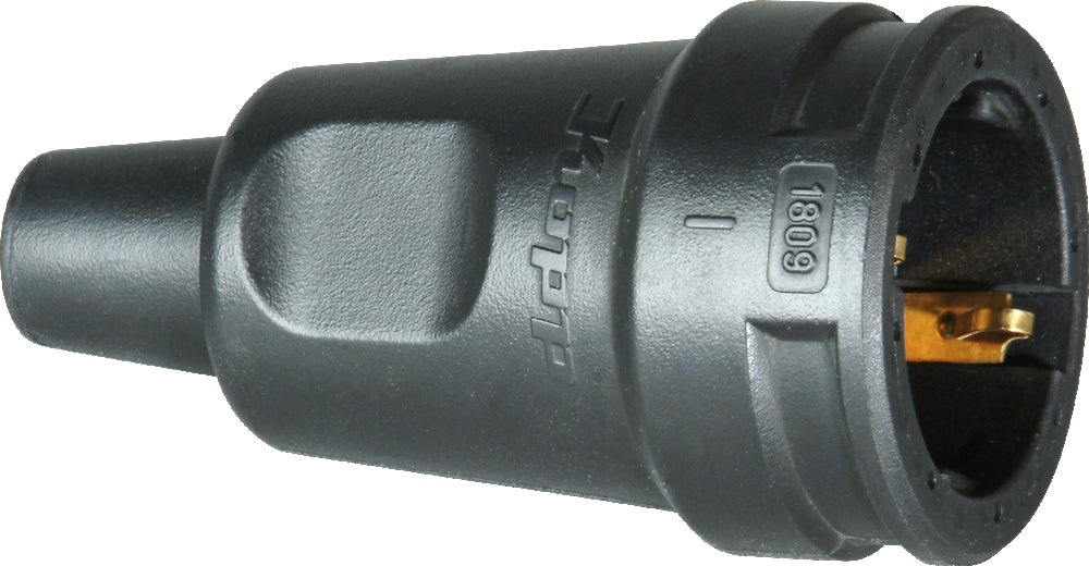 Kopp Black Rubber Contrast Plug Heavy Duty - 1809.1600.9 [10 Pieces]