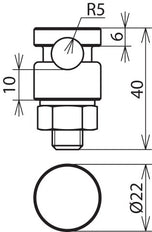 Dehn V4A Stainless Steel Clamping Screw Connector With Spring Washer - 301099