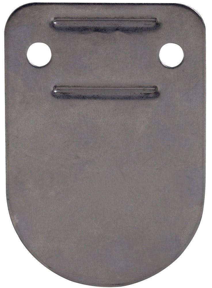 Dehn TS 16 FL30 V2A Support en acier inoxydable pour badge d'essai - 490021 [2 pièces]