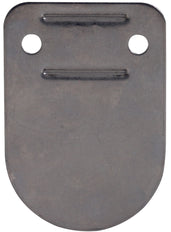 Dehn TS 16 FL30 V2A Support en acier inoxydable pour badge d'essai - 490021 [2 pièces]