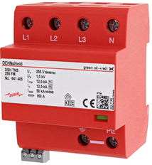 Dehn DSH TNS 255 FM Parafoudre combiné type 1+2 pour triphasé TN-S - 941405