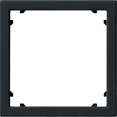 Gira Adapter Square Frame 45x45mm System 55 Matte Black - 0283005