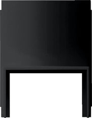 Gira Studio Adaptateur Entrée de câble 1 canal 20x30mm Noir - 0017055 [2 pièces]