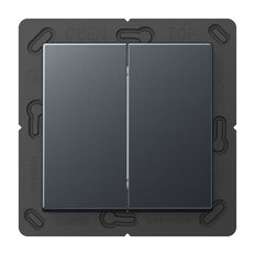 Jung A500 Emetteur mural 4 canaux Ant Matte - FOHA595ANM