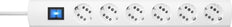 Kopp DuoVersal Plus Cord Central 6-12V With Switch White - 234102006