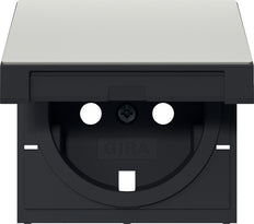 Gira Prise Schuko HC System 55 Acier inoxydable - 4922600