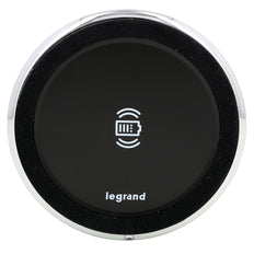 Legrand Disq80 Qi Wireless Charger 15W Noir - 077643L