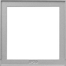 Gira Cadre d'adaptation TX44 pour système 55 en aluminium - 028965