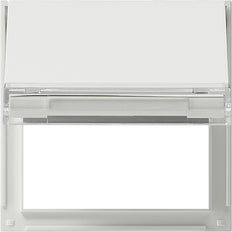 Cadre d'adaptation Gira KD TK TX 44 blanc pur - 068066
