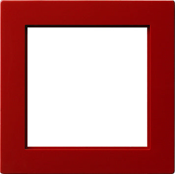 Gira S-Color Red Cadre d'adaptation carré 50x50mm - 028243 [2 pièces]