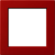 Gira S-Color Red Cadre d'adaptation carré 50x50mm - 028243 [2 pièces]