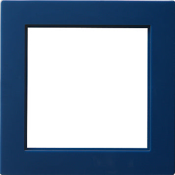 Gira S-Color Blue Cadre d'adaptation carré 50x50mm - 028246 [2 pièces]