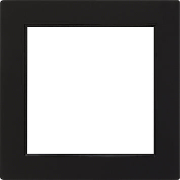 Gira Cadre d'adaptation carré 50x50mm S-Color Noir - 028247 [2 pièces]
