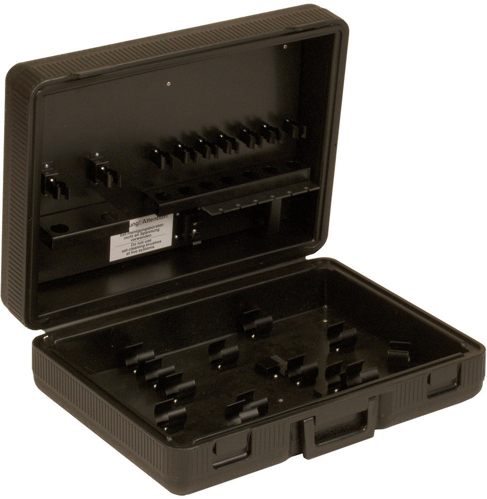 Mallette en plastique Dehn avec dispositif de support pour le set de nettoyage à sec NS - 785506
