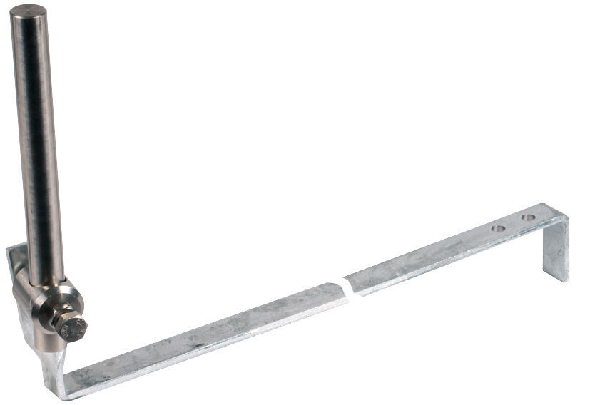 Support de canne à pêche avec support L475mm pour toit en pente avec boulon - 223005