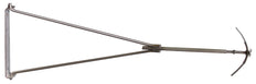 Adjustable Eaves Support Rd 7-10mm St/Tzn 1.40-1.55m Dehn - 239001
