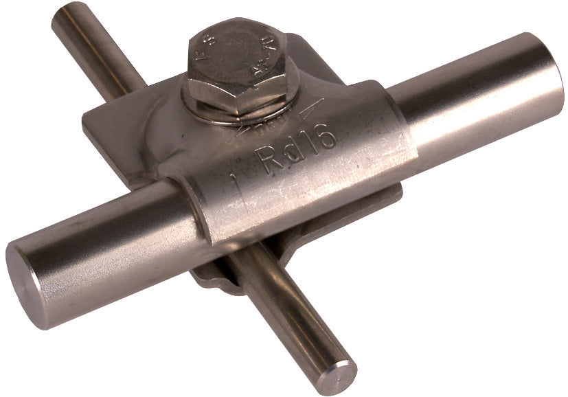 Dehn MV Clamp 8-10/16mm Acier Inoxydable Avec Vis Hexagonale - 392059