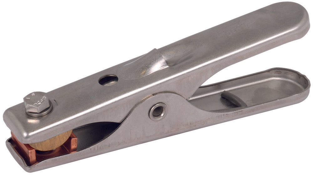 Pince de mise à la terre L 140mm St GalZn Pour Rd 16mm Fl 13mm 200A - 546025