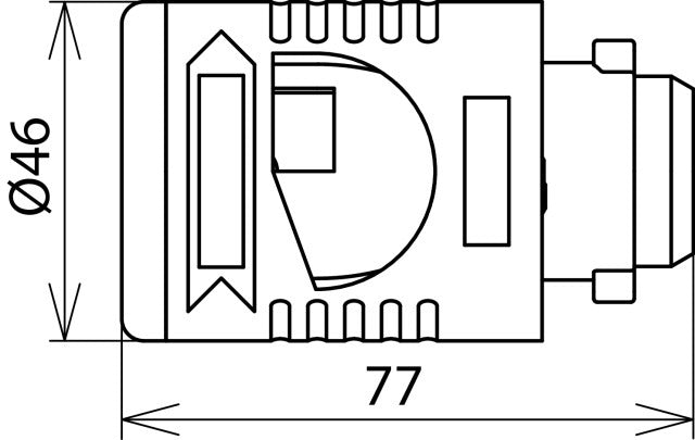 Dehn HVI Head 20 Tête de coupe pour outil de décapage - 597120