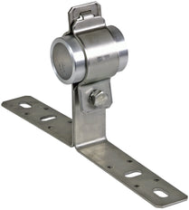 Dehn Support de montage en acier inoxydable avec taquet pour tuyaux de 50 mm - 105340