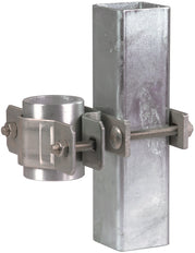 Dehn Stainless Steel Rail Clamp For D50mm Pipes And D50x50mm Profile - 105356