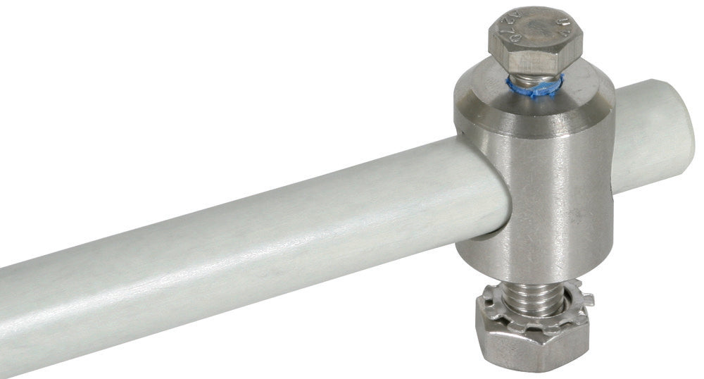 Dehn Boulon de serrage D 16mm Stst avec vis, écrou et rondelle - 106309