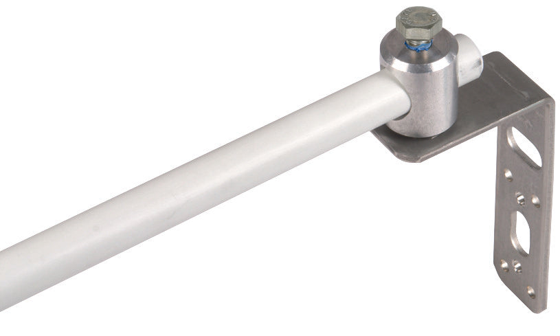 Dehn Support de montage 90 degrés StSt avec boulon de serrage Al D 16mm - 106311