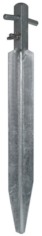 Dehn ES 50X50X3 450 V2A Tige de mise à la terre en acier inoxydable 450mm avec accessoires - 634145