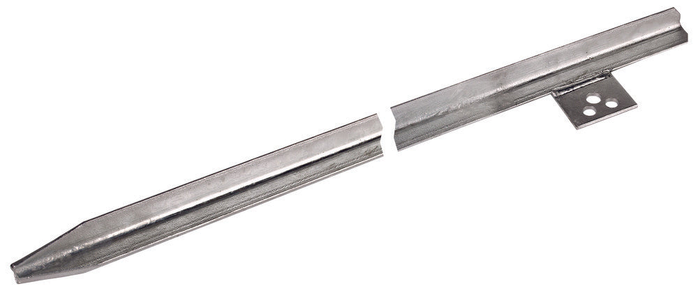 Tige de terre profilée Dehn 50X50X3 1500 STTZN avec alésages de raccordement - 635150