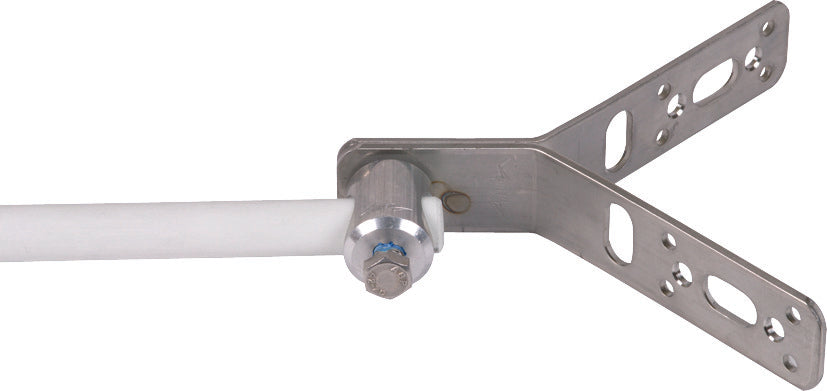 Dehn StSt Support de montage en Y à 90 degrés avec boulon de serrage - 106316