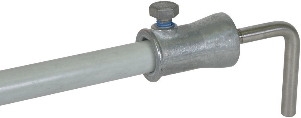 Dehn 90 Degree Stainless Steel Fixing Adapter With Socket - 106341