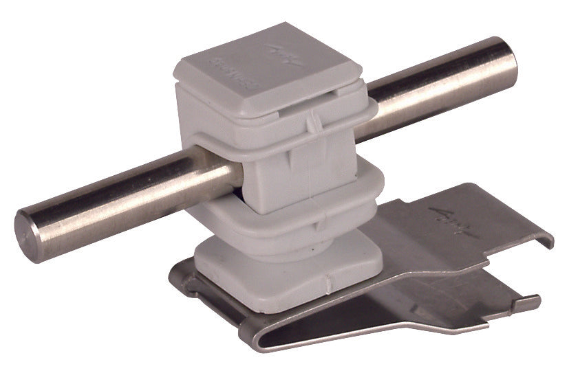 Dehn Roof Condition Holder Firstsnap StSt With Dehnsnap Plastic Grey - 204029